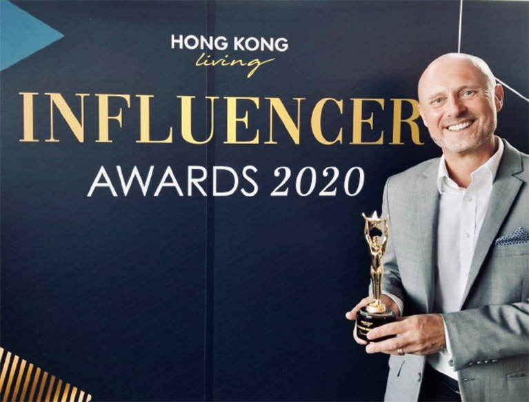 David Pope at Influencer Awards